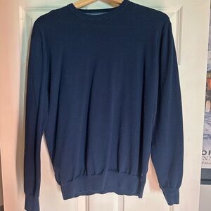 Mario Capelli France Crew Neck Sweater Navy